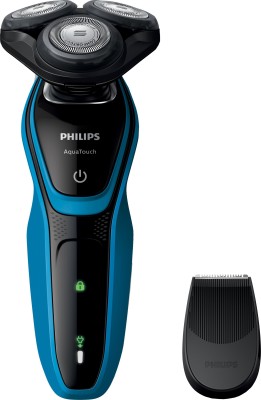 Philips S5050/06 Shaver For Men(Black and Blue)