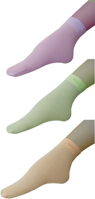 Ghelonadi Women Solid Ankle Length(Pack of 3)