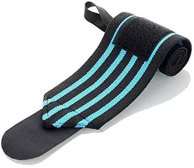 HRT Wrist Wrap With Thumb Loops Blue Colour Wrist Support