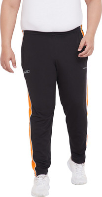 bigbanana Colorblock Men Black Track Pants