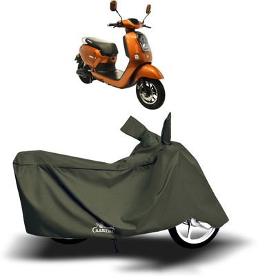 DROHAR Waterproof Two Wheeler Cover for Okinawa(Lite, Green)