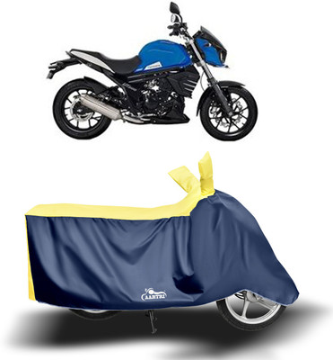 DROHAR Two Wheeler Cover for Mahindra(Mojo UT 300, Yellow)