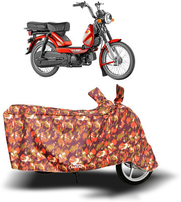 DROHAR Waterproof Two Wheeler Cover for TVS(Heavy Duty Super XL, Grey)