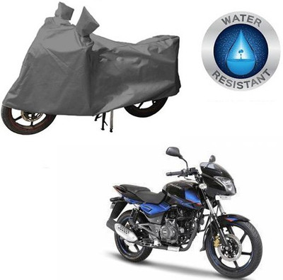 RPSENTTERPR Waterproof Two Wheeler Cover for Bajaj(Pulsar 150 DTS-i, Grey)
