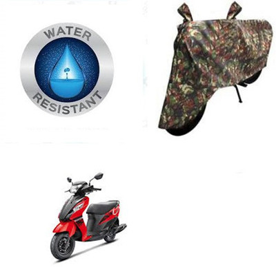 RPSENTTERPR Waterproof Two Wheeler Cover for Suzuki(Let's, Grey)