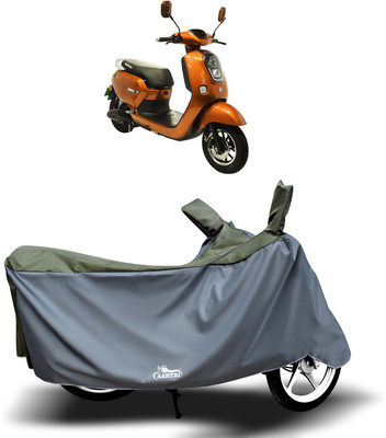 DROHAR Waterproof Two Wheeler Cover for Okinawa(Lite, Green)