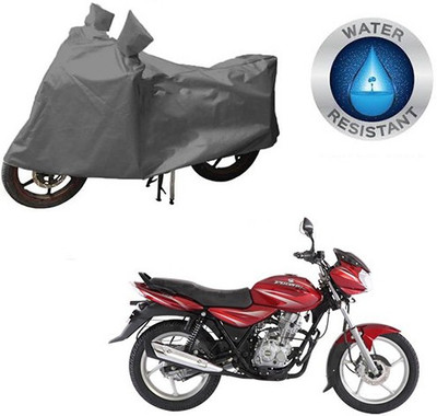 RPSENTTERPR Waterproof Two Wheeler Cover for Bajaj(Discover 125 DTS-i, Grey)