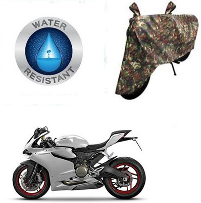 RPSENTTERPR Waterproof Two Wheeler Cover for Ducati(899 Panigale, Grey)