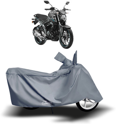 DROHAR Waterproof Two Wheeler Cover for Yamaha(FZ S V3.0 FI, Grey)