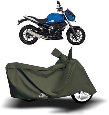AARTRI Two Wheeler Cover for Mahindra(Mojo UT 300, Green)