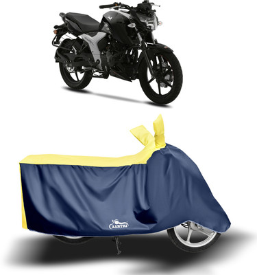 DROHAR Two Wheeler Cover for TVS(Apache RTR 160 4V, Yellow)