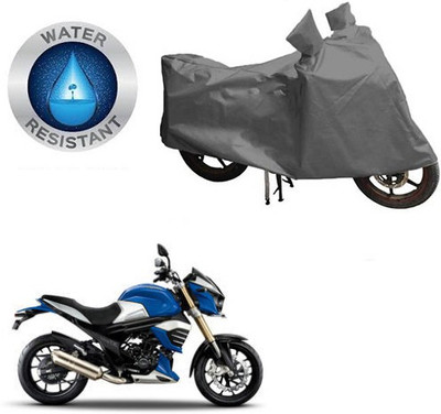 RPSENTTERPR Waterproof Two Wheeler Cover for Mahindra(MOJO XT 300, Grey)
