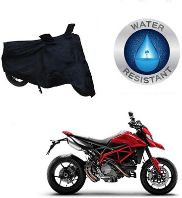 RPSENTTERPR Waterproof Two Wheeler Cover for Ducati(Hyperstrada, Black)
