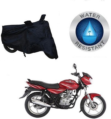 RPSENTTERPR Waterproof Two Wheeler Cover for Bajaj(Discover 125 DTS-i, Black)