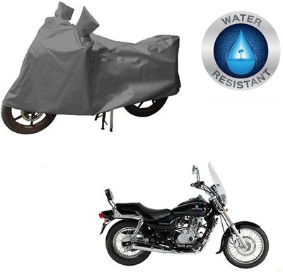 RPSENTTERPR Waterproof Two Wheeler Cover for Bajaj(Avenger 220 DTS-i, Grey)