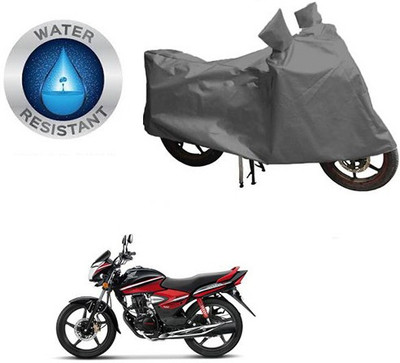 RPSENTTERPR Waterproof Two Wheeler Cover for Honda(CB Shine, Grey)