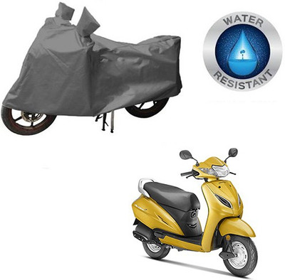 RPSENTTERPR Waterproof Two Wheeler Cover for Honda(Activa 5G, Grey)
