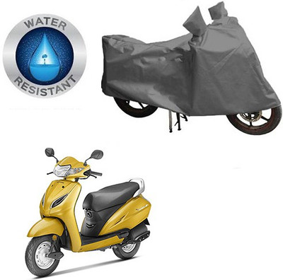 RPSENTTERPR Waterproof Two Wheeler Cover for Honda(Activa 5G, Black)