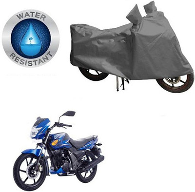 RPSENTTERPR Waterproof Two Wheeler Cover for TVS(Flame SR125, Grey)