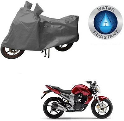 RPSENTTERPR Waterproof Two Wheeler Cover for Yamaha(FZ16, Grey)