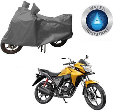 RPSENTTERPR Waterproof Two Wheeler Cover for Honda(CB Twister, Grey)