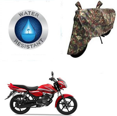 RPSENTTERPR Waterproof Two Wheeler Cover for TVS(Pheonix, Grey)