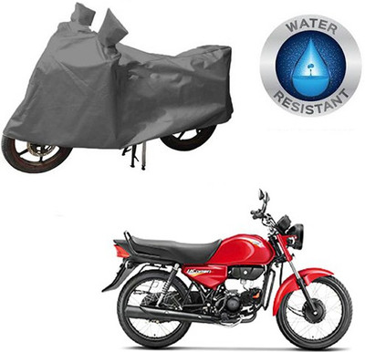 RPSENTTERPR Waterproof Two Wheeler Cover for Hero(CD Dawn, Grey)