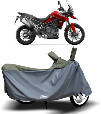 AARTRI Waterproof Two Wheeler Cover for Triumph(Tiger 800 XR, Green)