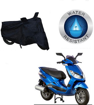 MMSSTAR Waterproof Two Wheeler Cover for Bajaj(Sunny, Black)