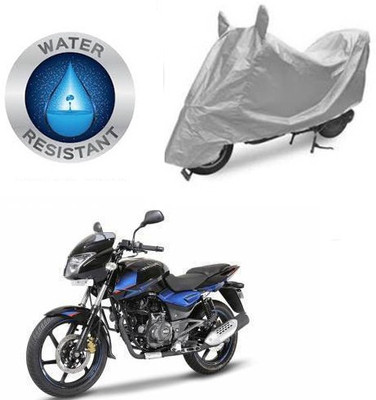 RPSENTTERPR Waterproof Two Wheeler Cover for Bajaj(Pulsar 150 DTS-i, Silver)