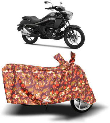 DROHAR Waterproof Two Wheeler Cover for Suzuki(Intruder, Grey)