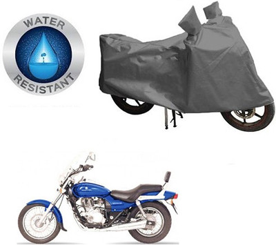 RPSENTTERPR Waterproof Two Wheeler Cover for Bajaj(Avenger, Grey)