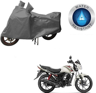 RPSENTTERPR Waterproof Two Wheeler Cover for Suzuki(Sling Shot Plus, Grey)