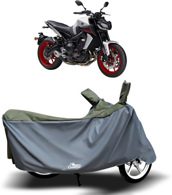 DROHAR Waterproof Two Wheeler Cover for Yamaha(MT 9, Green)