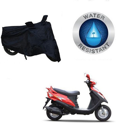 RPSENTTERPR Waterproof Two Wheeler Cover for Mahindra(Flyte, Black)