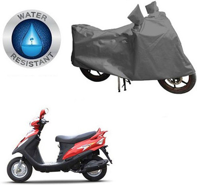 RPSENTTERPR Waterproof Two Wheeler Cover for Mahindra(Flyte, Black)