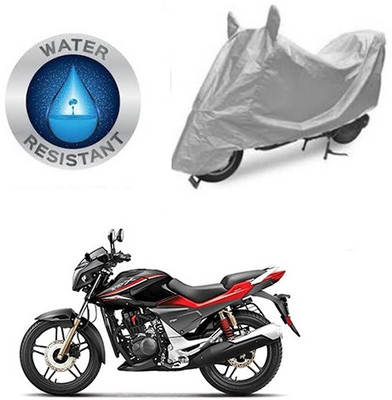 RPSENTTERPR Waterproof Two Wheeler Cover for Hero(CBZ Extreme, Silver)