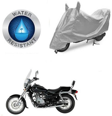 RPSENTTERPR Waterproof Two Wheeler Cover for Bajaj(Avenger 220 DTS-i, Silver)