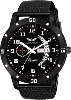 LOIS CARON LCS-8184 DAY & DATE FUNCTIONING WATCH Analog Watch - For Men