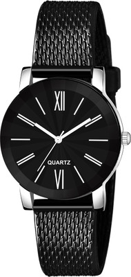 COSMIC BL8579 best quality BLACK silicone strap Analog Watch - For Women