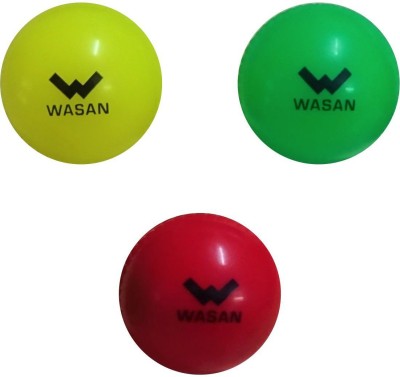 WASAN Wind Ball - Cricket Rubber Ball(Pack of 3, Multicolor)