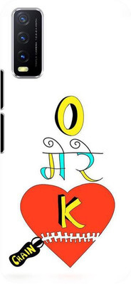 NDCOM Back Cover for VIVO Y20i O Mere Dil Ke Chain Sarcastic Funny Quotes Printed(Multicolor, Hard Case, Pack of: 1)