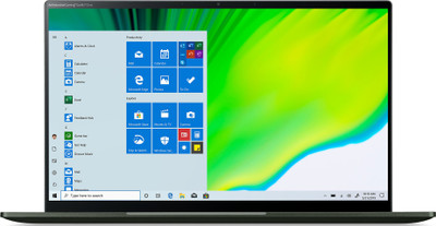 Acer Swift 5 Core i5 11th Gen - (8 GB/512 GB SSD/Windows 10 Home) SF514-55TA Thin and Light Laptop(14 inch, Mist Green, 1.05 kg)