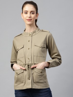 SASSAFRAS 3/4th Sleeve Solid Women Jacket