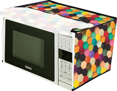 PARADISE HOME DECOR Microwave Oven  Cover(Width: 30 cm, Multi)