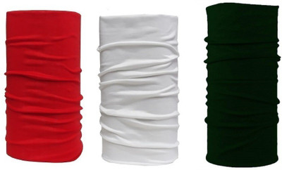 Adhvik Boys & Girls Solid Bandana(Pack of 3)