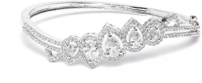 Priyaasi Brass Silver Bracelet