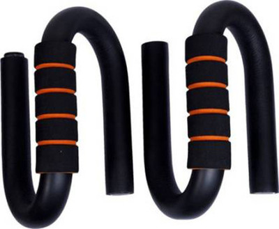 WOODPECKER PRINTS S shape pushup Push-up Bar(Black)