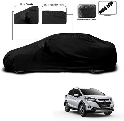 SEBONGO Car Cover For Honda WRV (With Mirror Pockets)(Black)