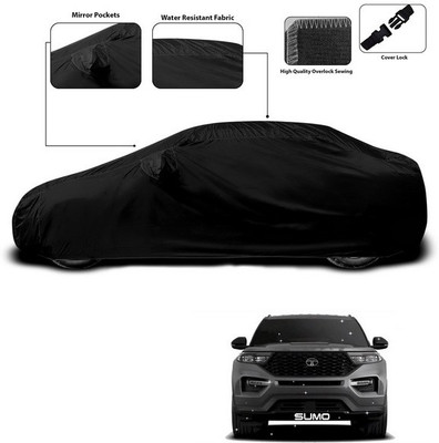 ANTHUB Car Cover For Tata Sumo (With Mirror Pockets)(Black)